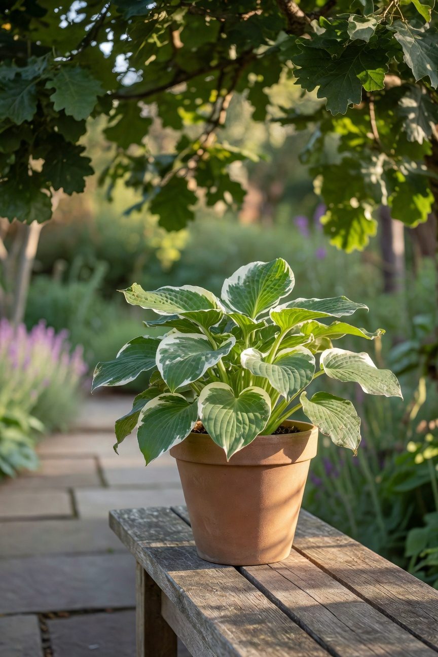 easy shady garden greenery
