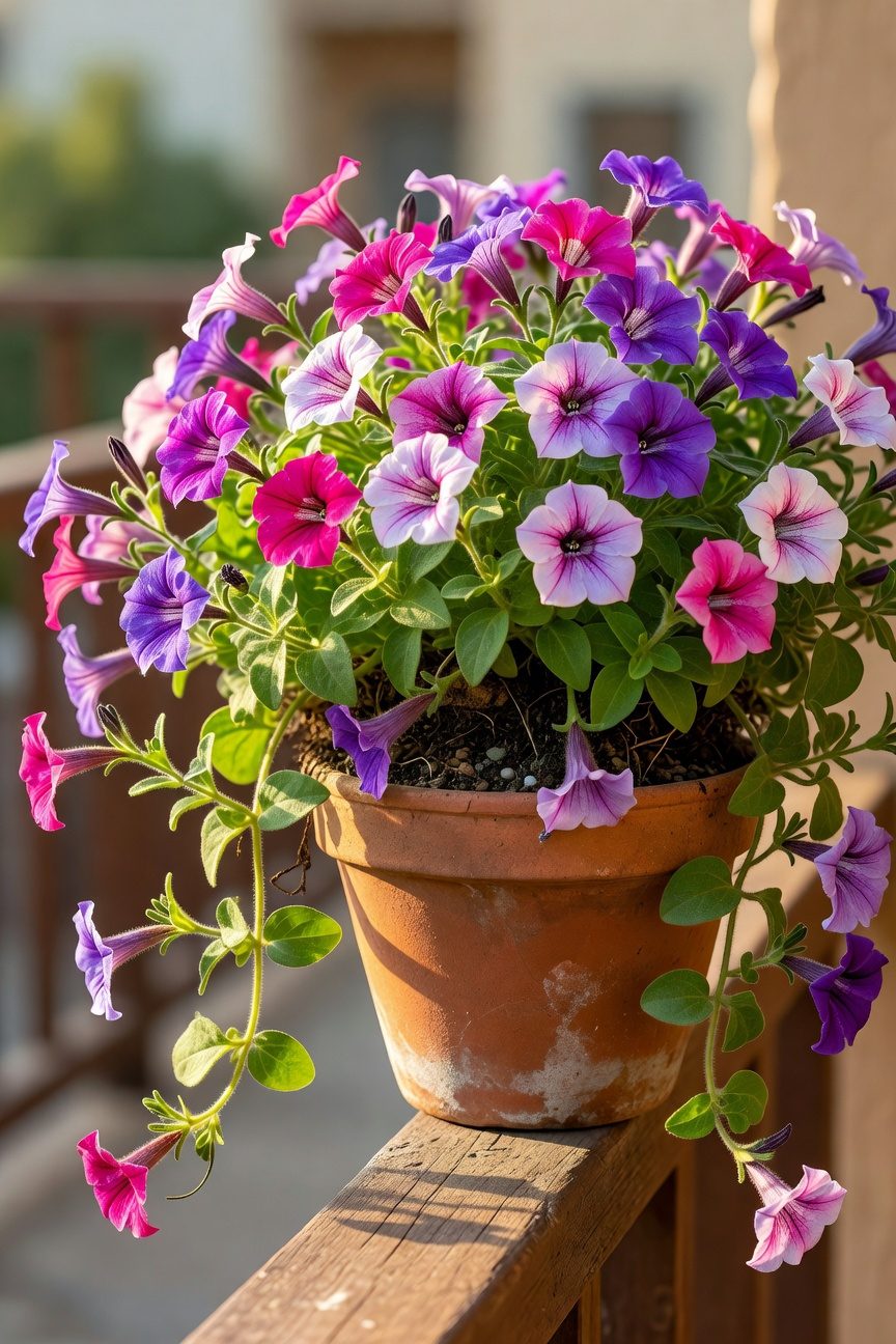 fast growing colorful container plants