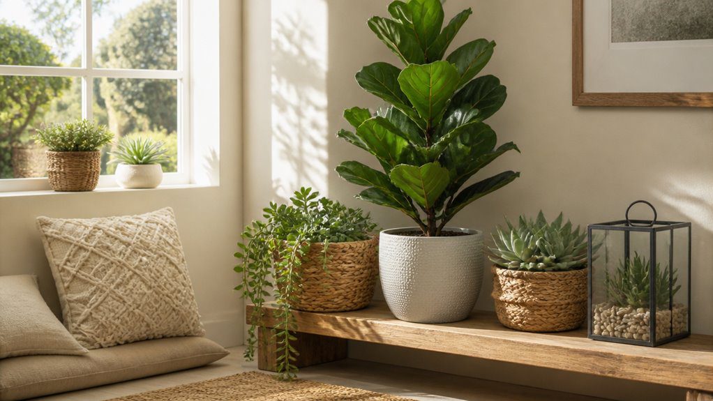 affordable realistic faux greenery