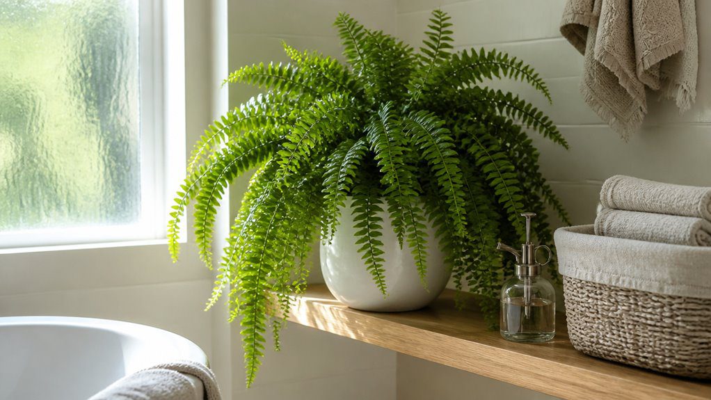 bathroom plants thrive with care
