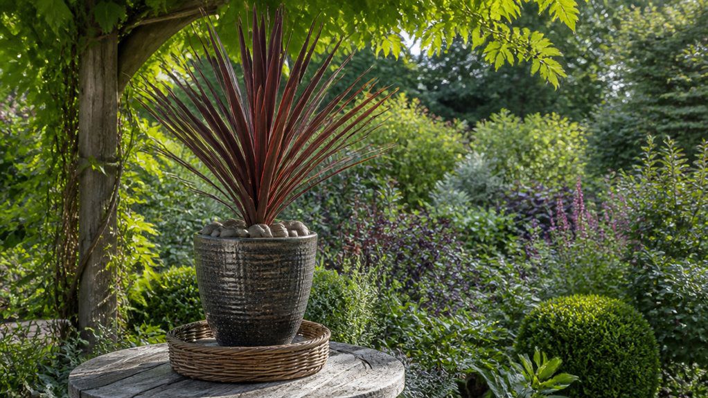 bold focal plants create visual impact