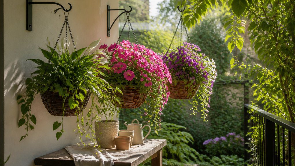 choose suitable outdoor hanging plants