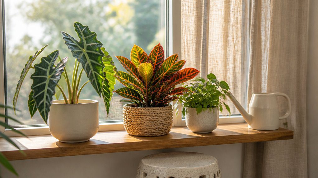 colorful beginner friendly indoor plants