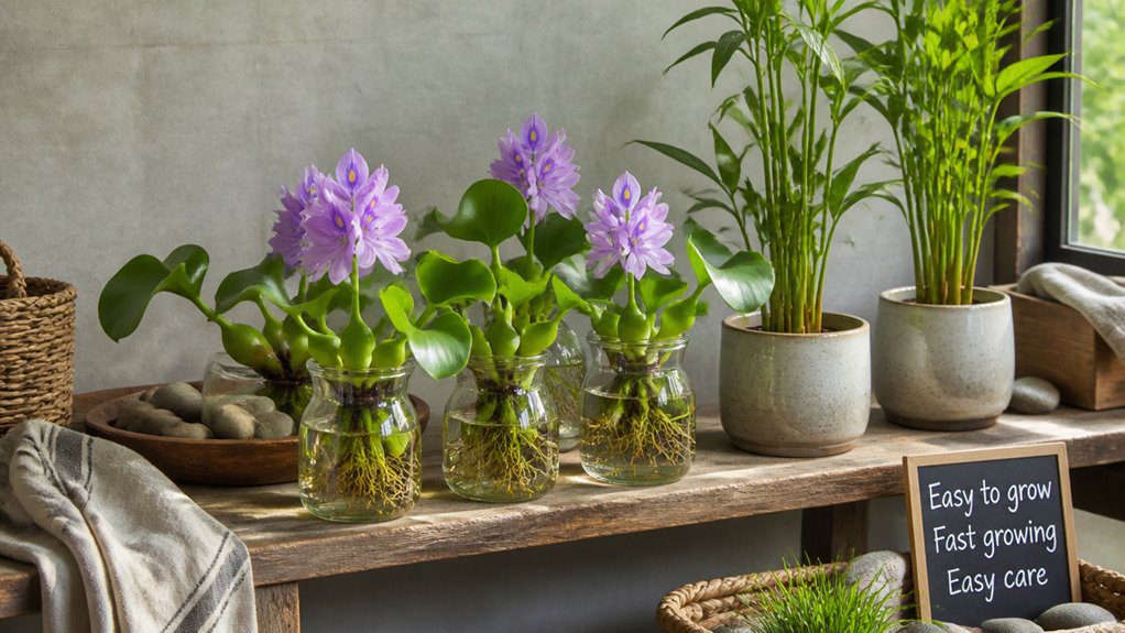 colorful easy to grow water plants
