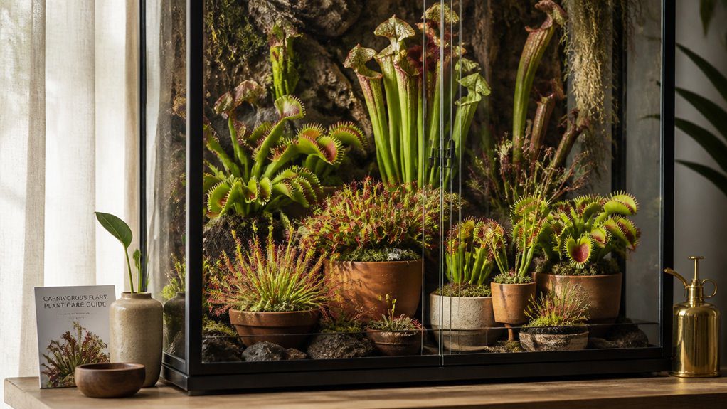 create a moisture rich carnivorous habitat