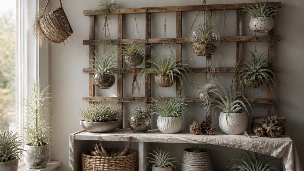 creative air plant display ideas