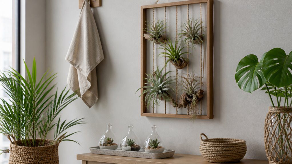 creative air plant display ideas