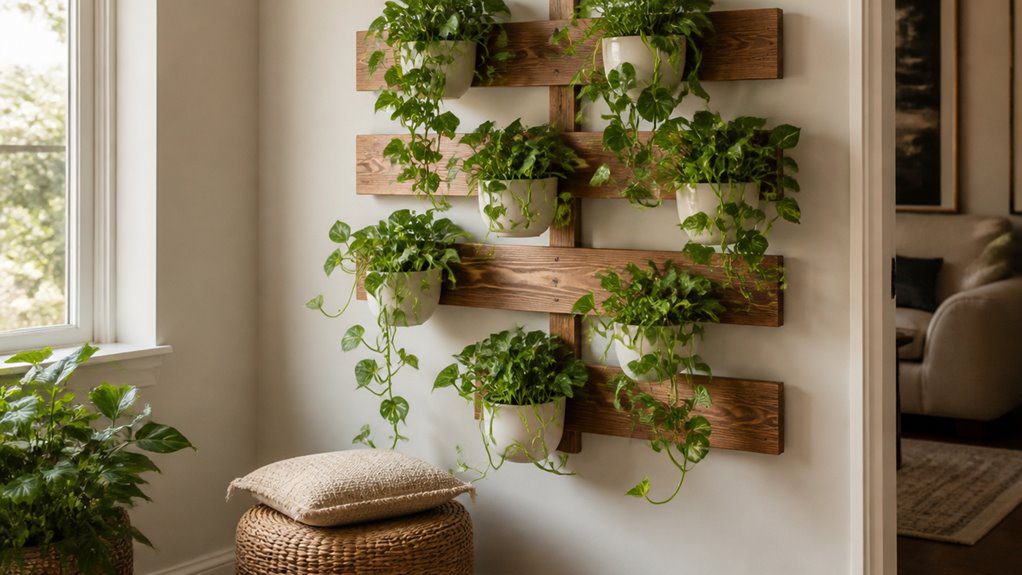 creative low maintenance plant displays