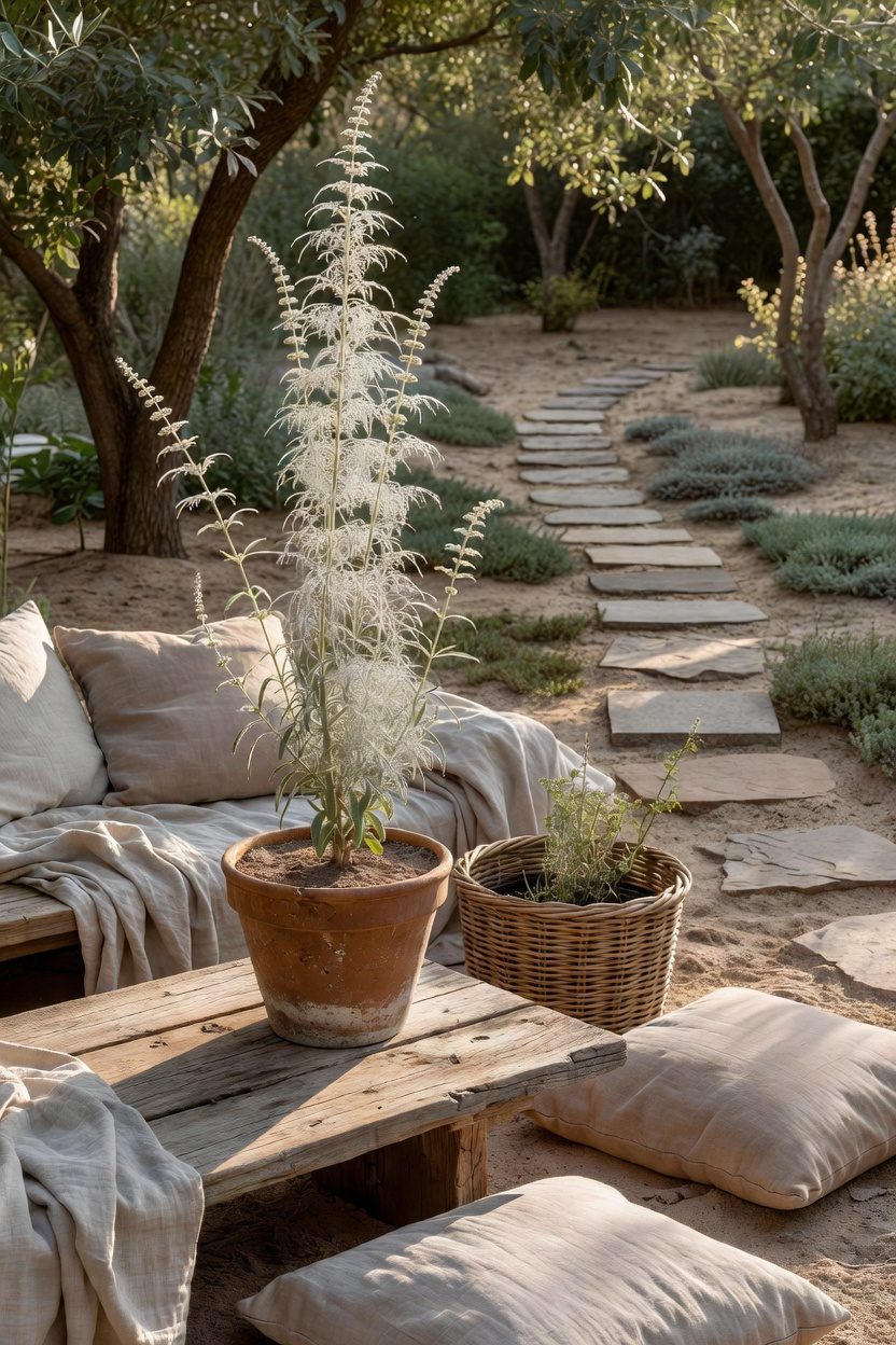 drought tolerant silvery lavender