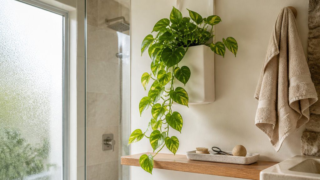 easy bathroom plant choice