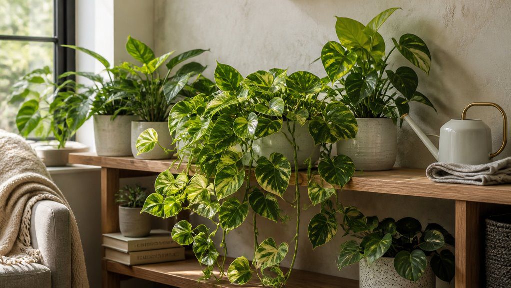 easy care vibrant air purifying plants