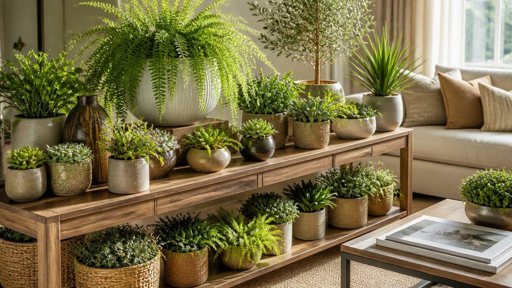 fake plants for home