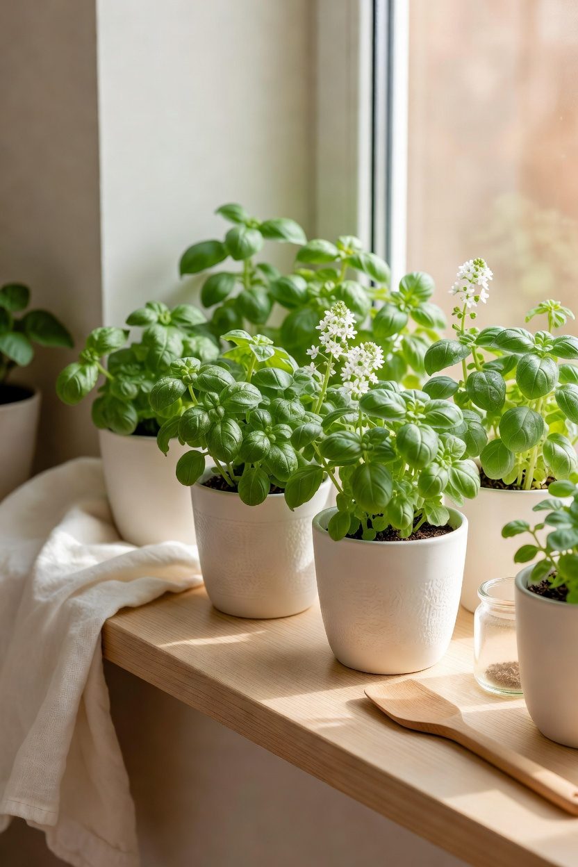 fast growing dwarf basil