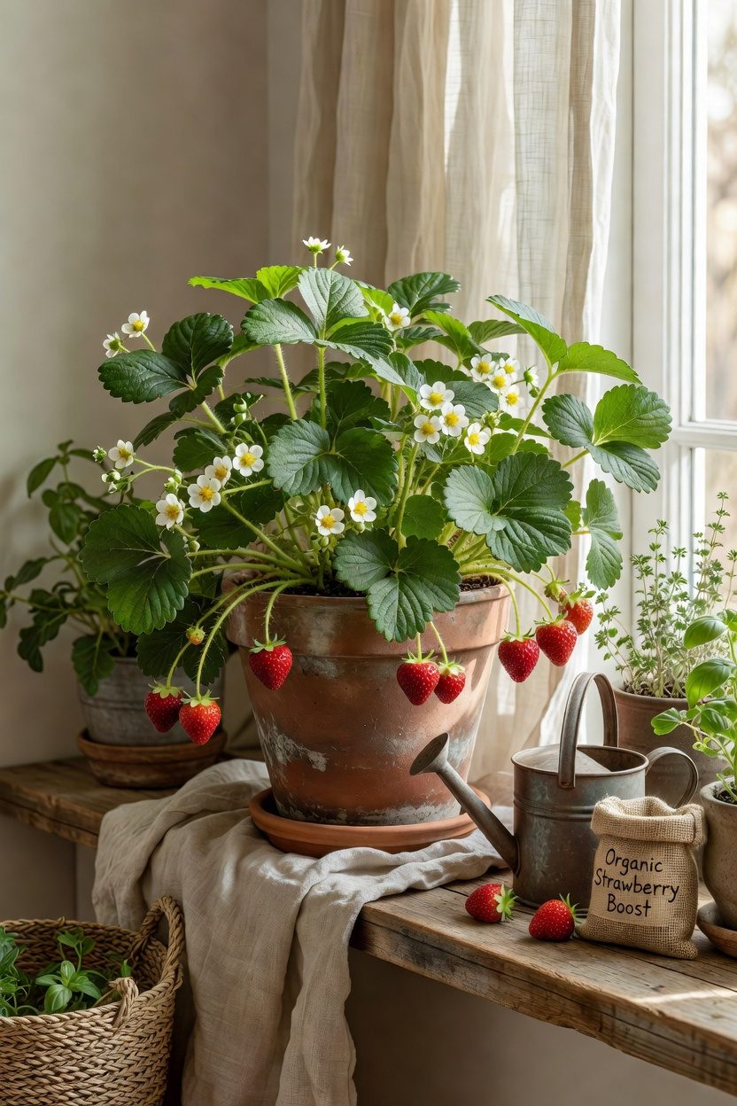 fast spreading tidy strawberry growth
