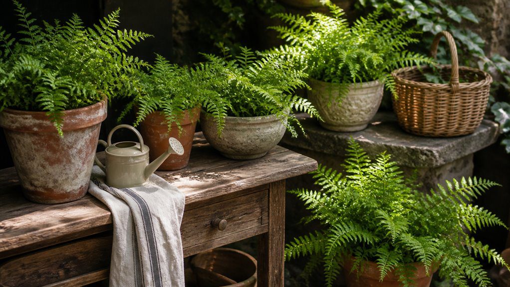 hardy ferns thrive in shade