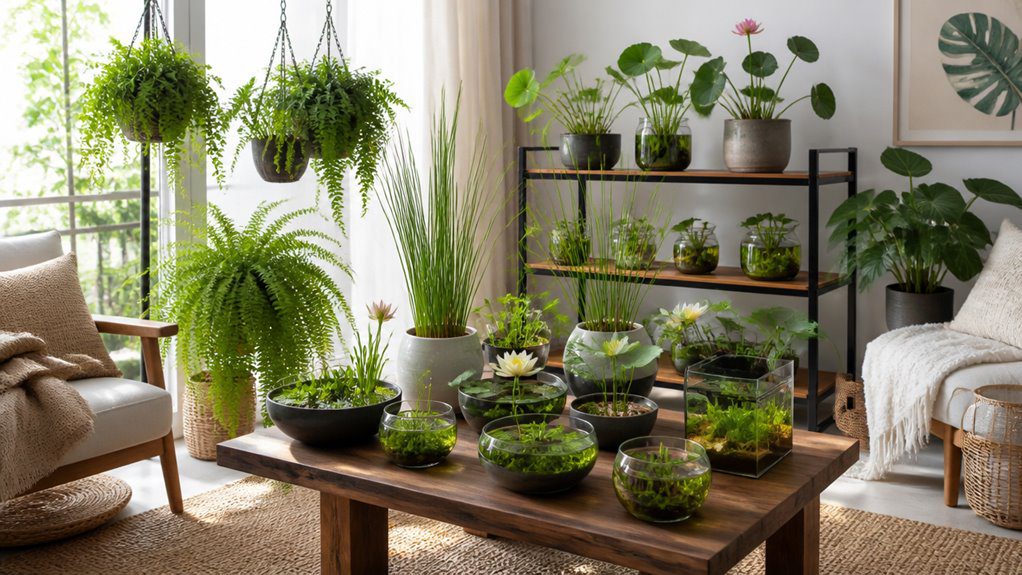 indoor aquatic plant options