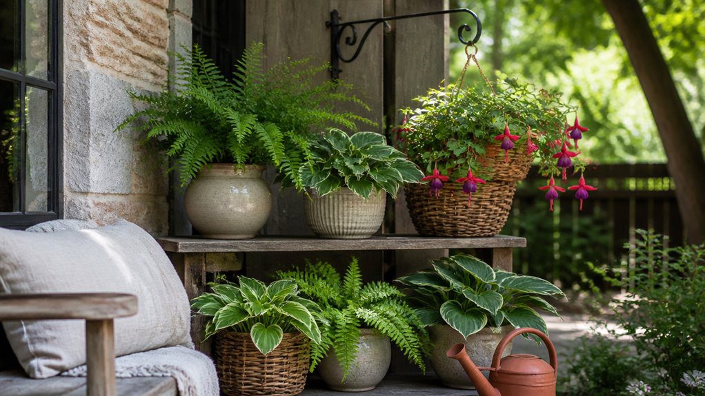 layered contrasting foliage combinations