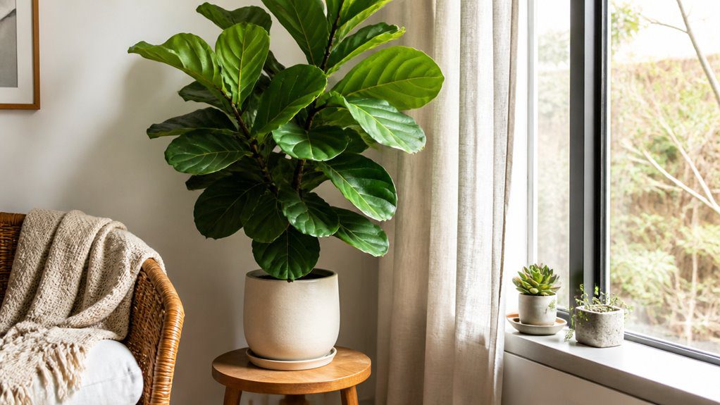 low light plant decor