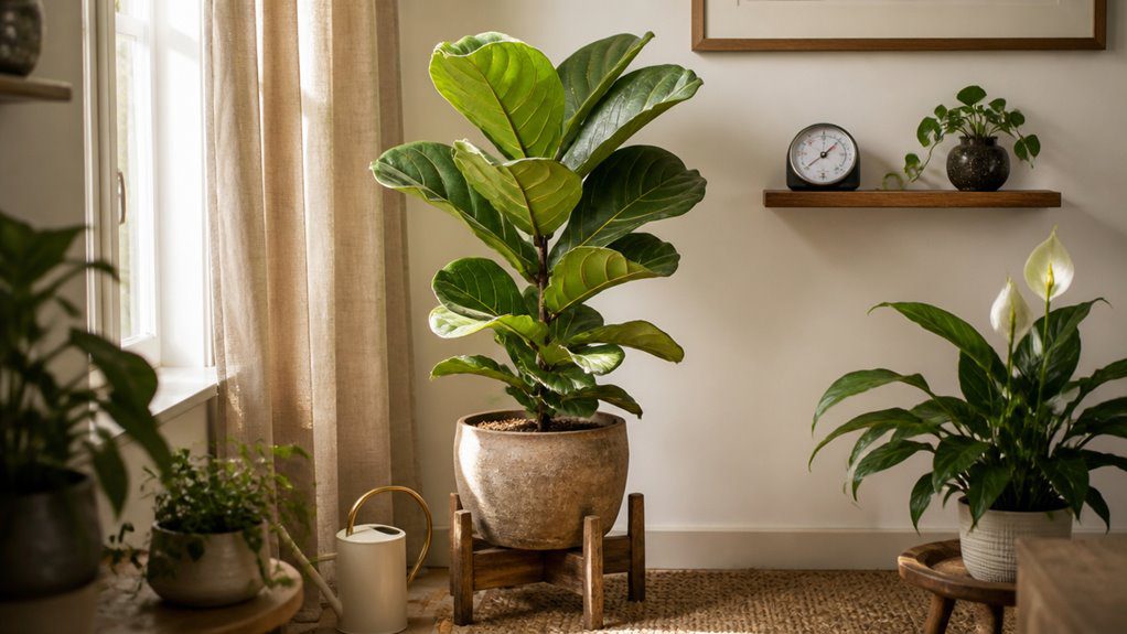 optimize light and humidity