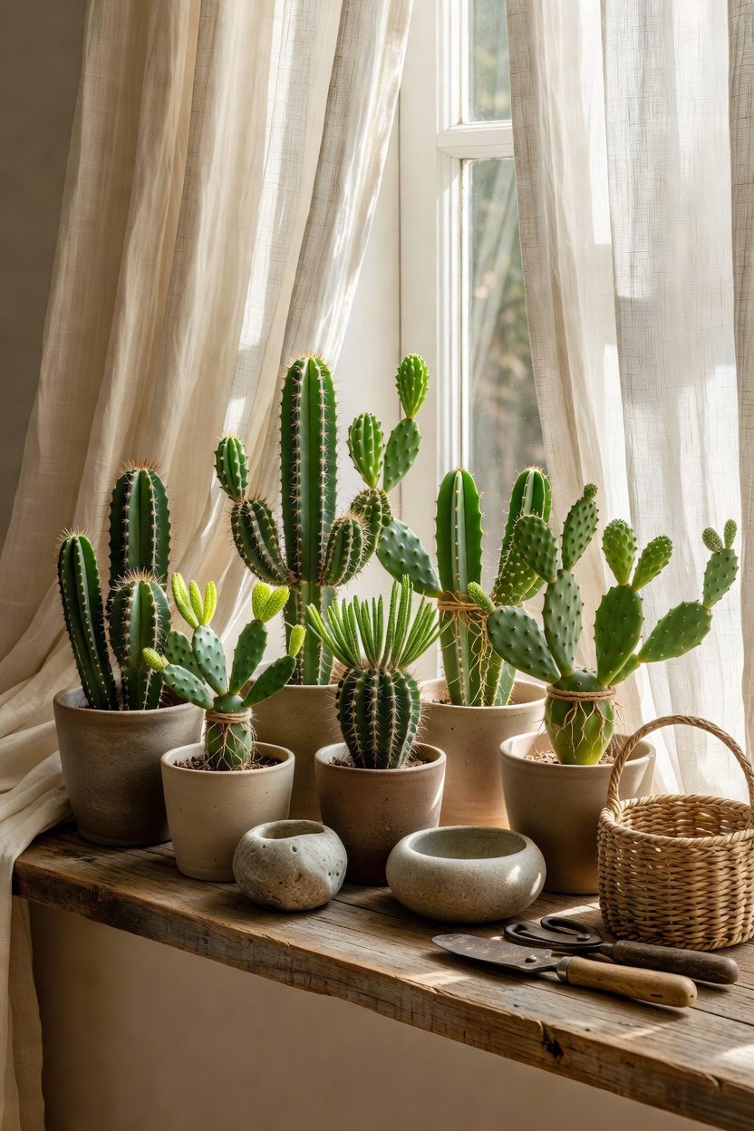propagate cacti with cuttings