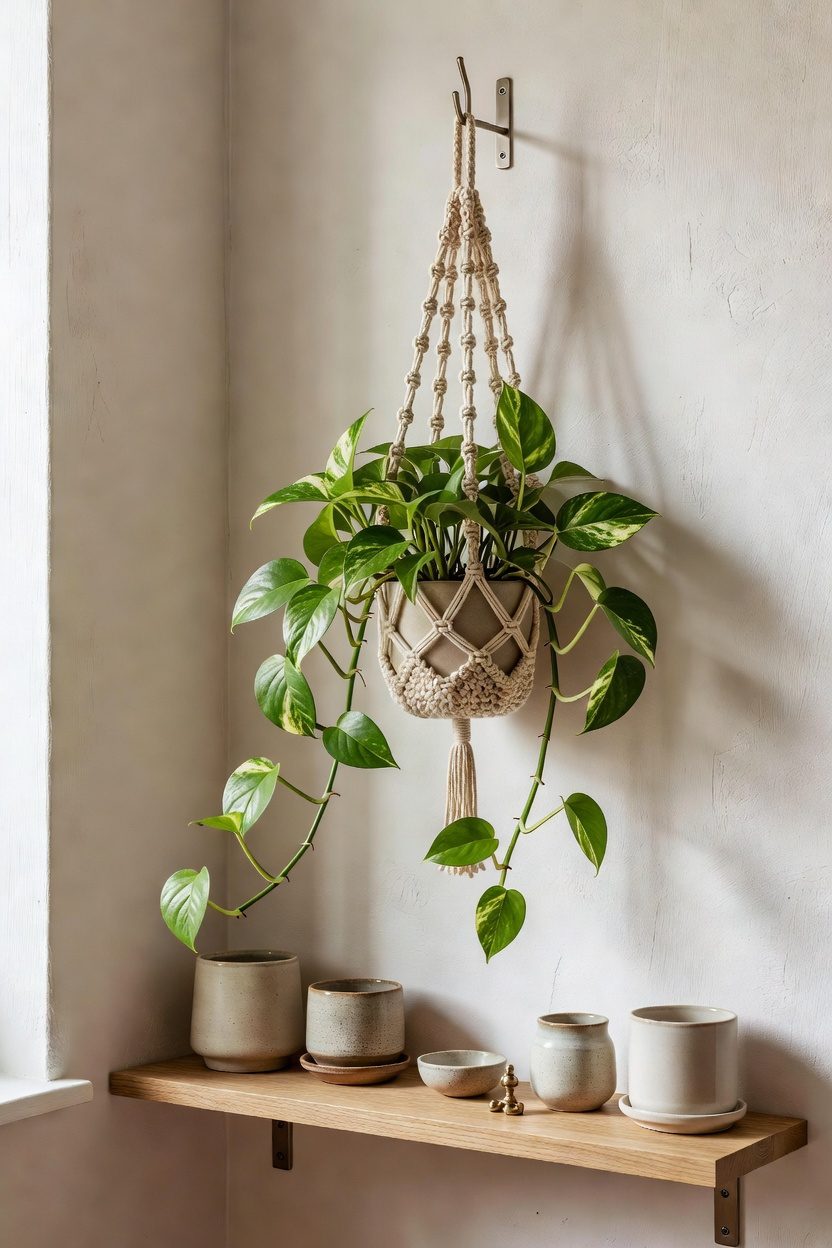 secure balanced wall display