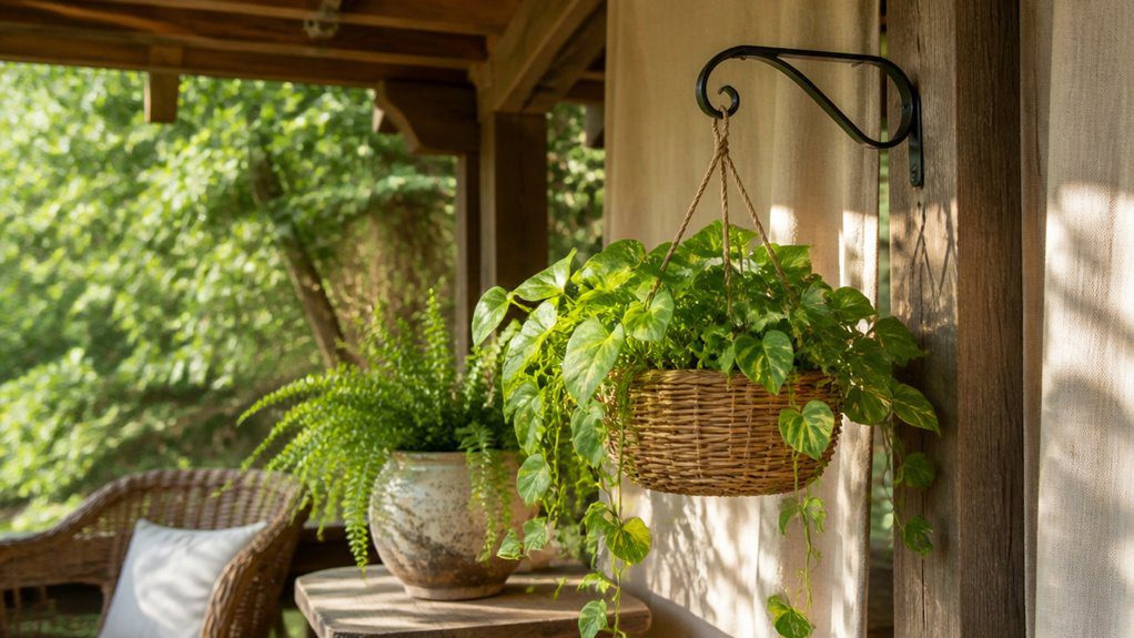 secure hanging container hardware