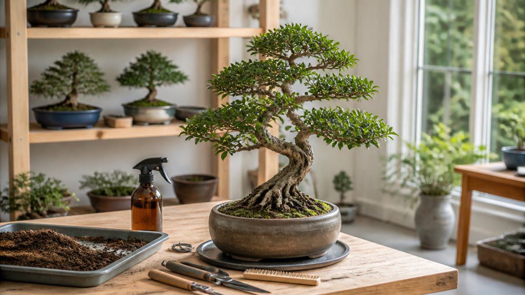 timing root trimming soil