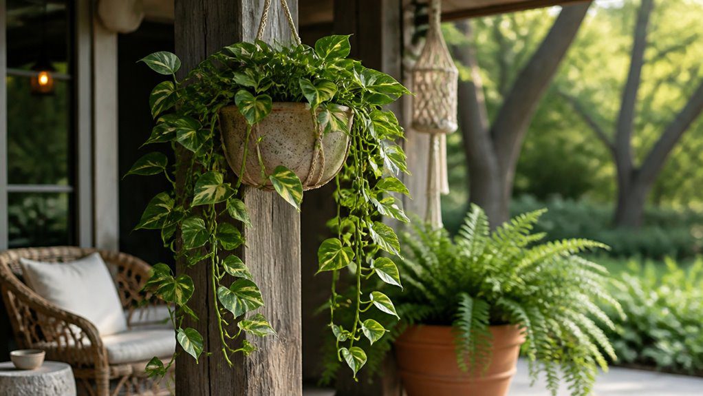 troubleshooting outdoor hanging plants