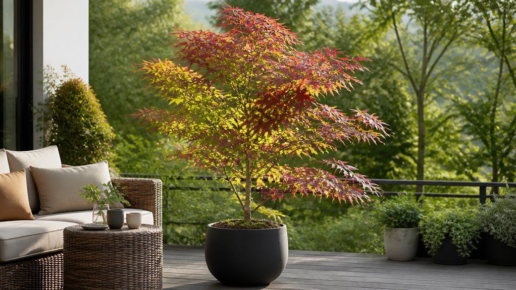 unique tall garden trees