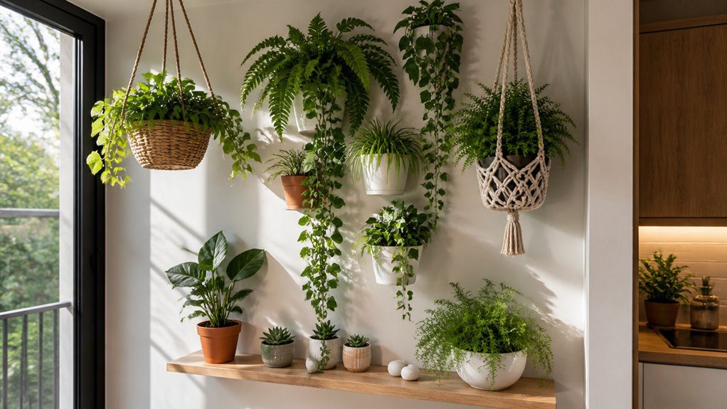 vertical plant wall displays