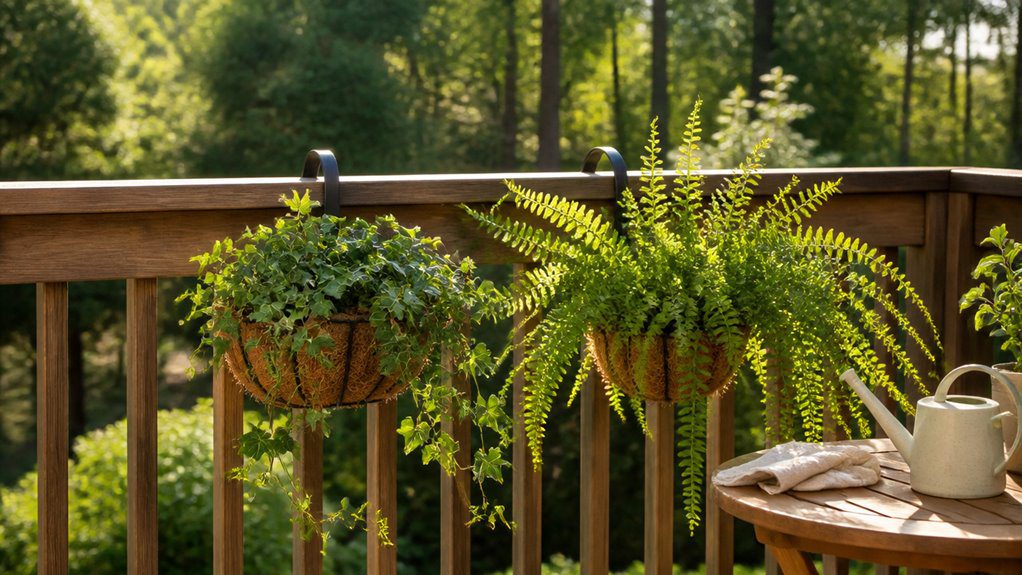 vertical plants enhance outdoor space