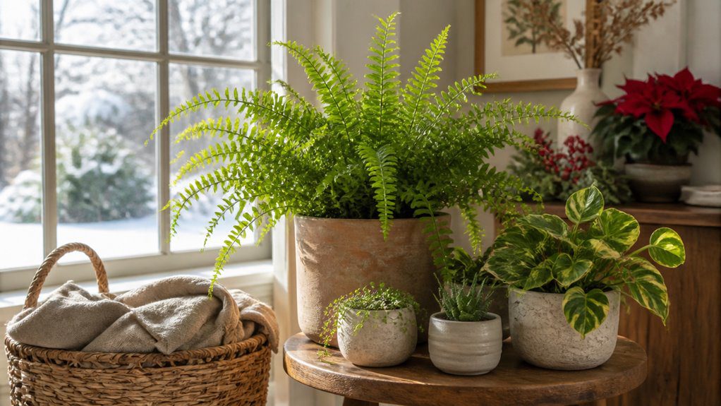winter hardy container foliage